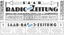 eigene Saar Radio-Zeitung 1924/25