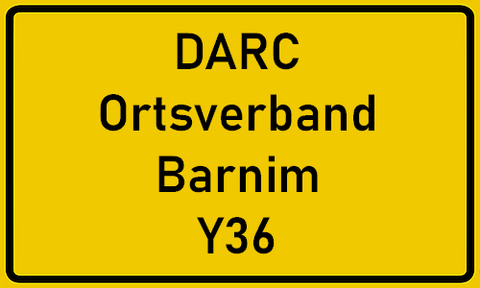 Ortstafel OV Barnim Y36