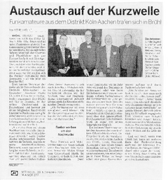 Zeitungsausschnitt Rhein-Erft Rundschau 28.11.2012