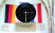 Goldene Antenne der Stadt Bad Bentheim
