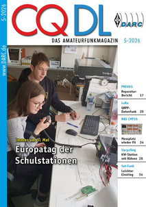 Titelbild CQ DL 5/2026 Titelbild CQ DL 5/2026