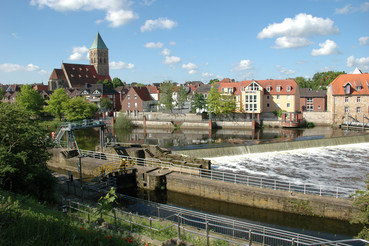 Emswehr in Rheine (Foto: Dieter Wennemer)