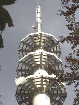 Der Funkturm auf dem Schnepfenkopf