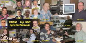 DA0HQ - Sprint - QSL - Karte 2009