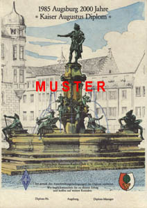 Kaiser Augustus Diplom