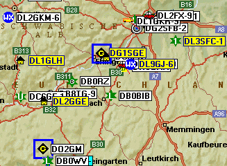 Screenshot APRS