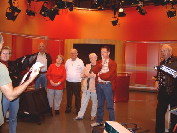 Besuch im Studio