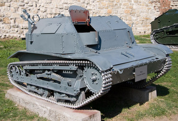 historic Polish tank