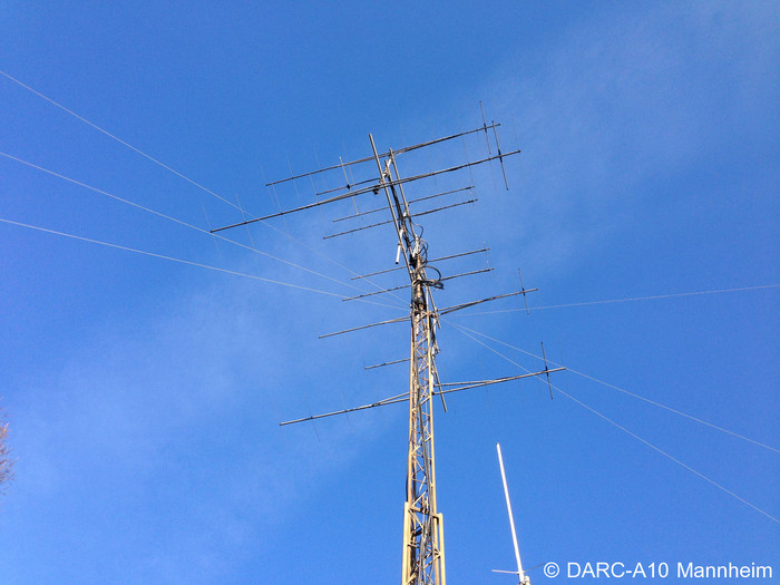 UKW-Antennenanlage an DL0EE