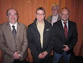 Foto mit den 5 Personen, die ab sofort im Vorstand des Ortsverbandes Mittelrhein tätig sein werden