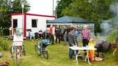 Grillen am Container