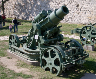 historic 30.5mm mortar