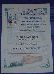 DL2OBF Certificate