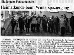 Artikel im Hanauer Bote vom 27.1.2010