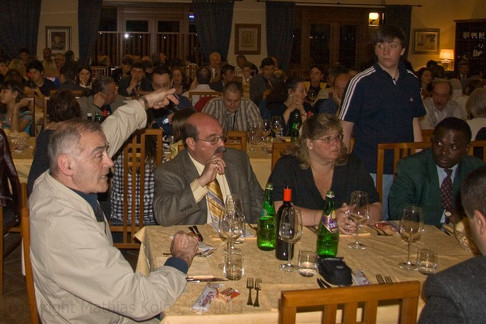 Dinner at closing ceremony