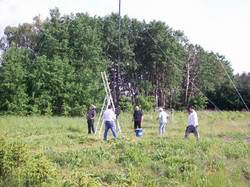 5.Aufbau der Vertikal Antenne 5.