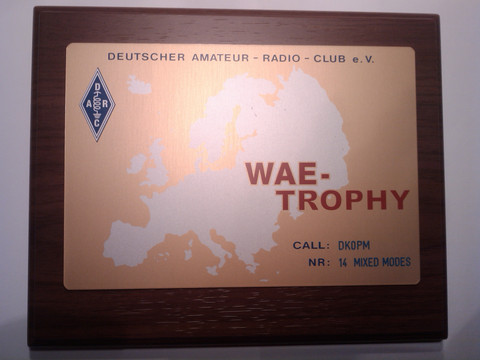 Die Belohnung für die langjährigen Mühen: Die WAE Trophy