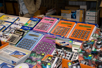 Electronic shops at Pordenone fair