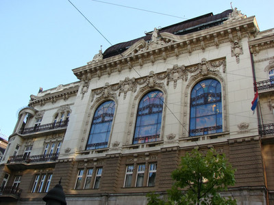 Serbian Academy of Science and Arts, built between 1923-1924