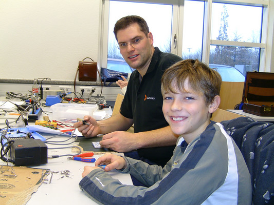 Das Foto zeigt unser jüngstes Mitglied Lukas (10)