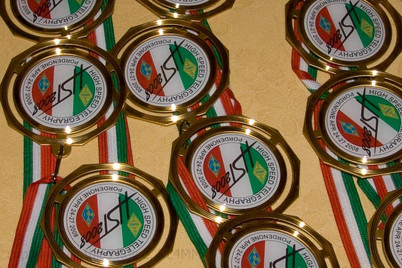 The official medals