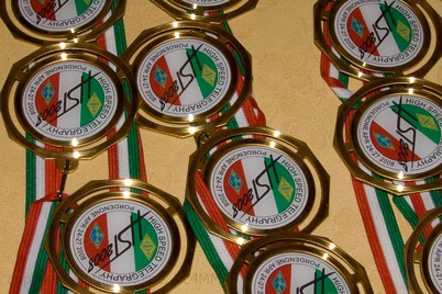 The official medals