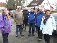 Start der Grünkohlwanderung