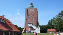 Der Leuchtturm auf Neuwerk, seit 10 Jahren das QTH von DL0LNW.