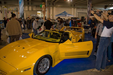 Tuned cars at fair