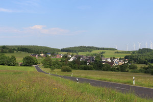 Blick aus Richtung Bretthausen auf Willingen/Ww.