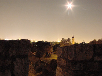 night view from the astronomic observatory