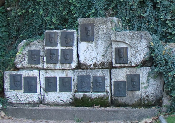 This monument shows an military observation point, where 1918 the Serbians break-trough trough the Austrian-Hungarian lines was spotted.