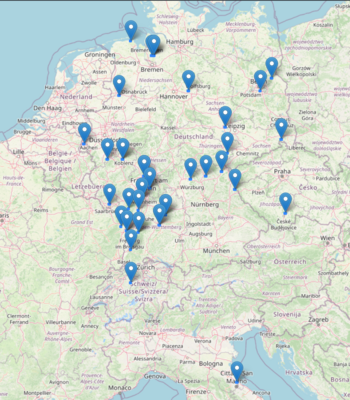  QSOs auf 2 Meter und 70cm