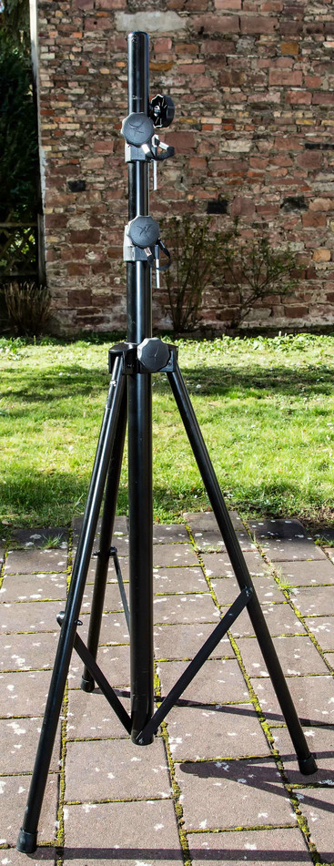 Teleskopantenne mit 7 Segmenten, 55 cm und BNC-Stecker