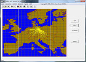 QSO Karte aus dem Logbuchprogramm