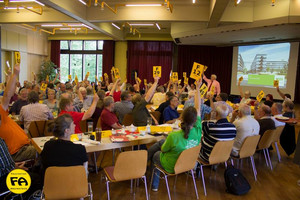 Rege Abstimmungsbeteiligung bei der Dist.-Versammlung Hessen