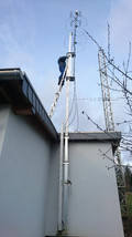 "Sturmsicherung" Antennenmast DB0JW