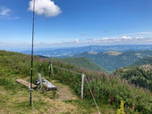 Blick vom Feldberg über das Zastler Loch
