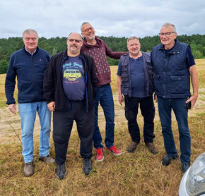 Kurze Besprechung wegen der Waldbrandgefahr, Ordnung und Sauberkeit.