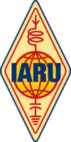 Logo der IARU - International Amateur Radio Union