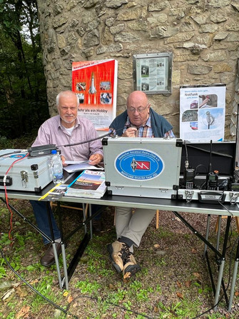 Eugen DK8VR und Hans Josef DF2VU