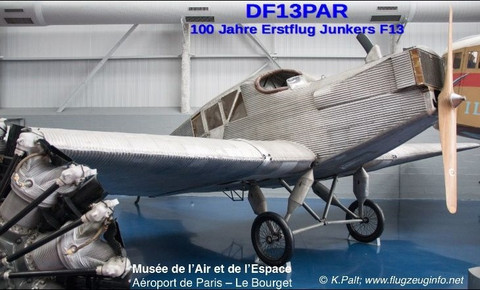 Bild Junkers F13 Paris