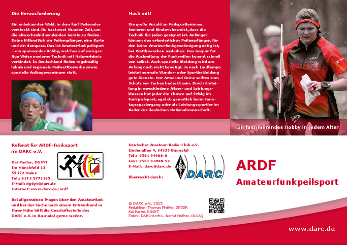 Flyer ARDF-Amateurfunkpeilsport