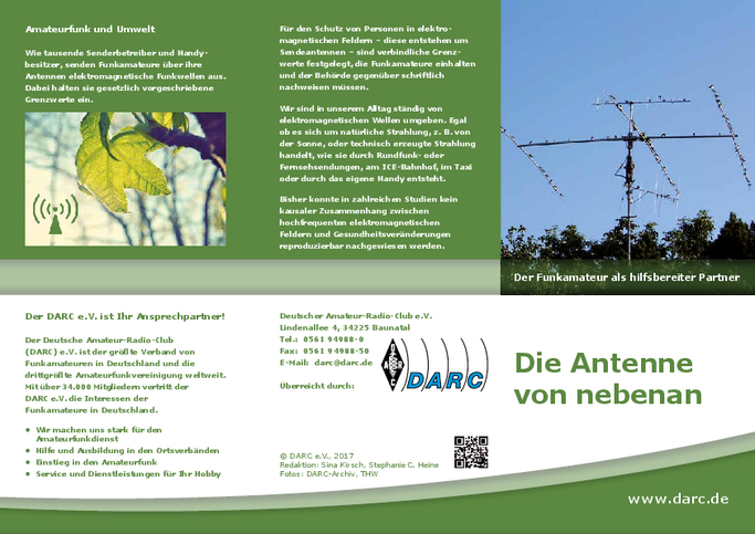 Flyer Die Antenne von nebenan