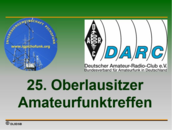 25. Oberlausitzer Amateurfunktreffen