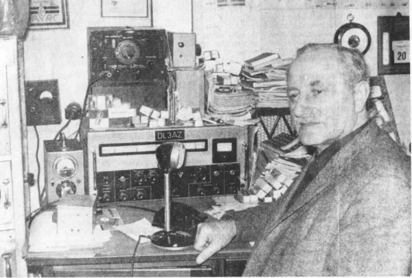 DL3AZ Alois Beuker, OV Bocholt lois Beuker, Gründer des DARC Ortsvereins N17, Bocholt