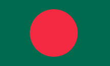 Flagge Bangladesch
