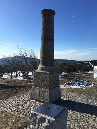 Stn. Fichtelberg@DM5LP - Vermessung damals und heute