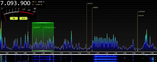 40 m Band in SDR Konsole