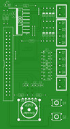 Platinenlayout Bauteilseite